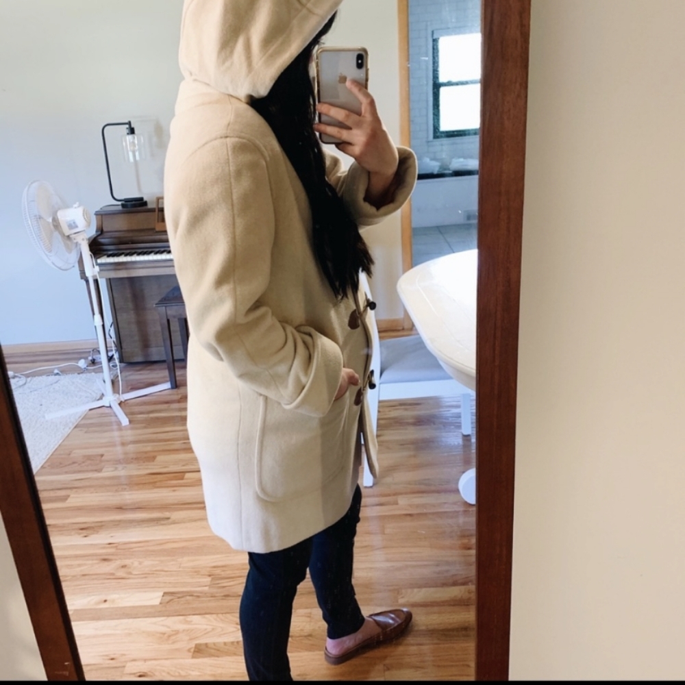Lands' End Wool Coat with Hood